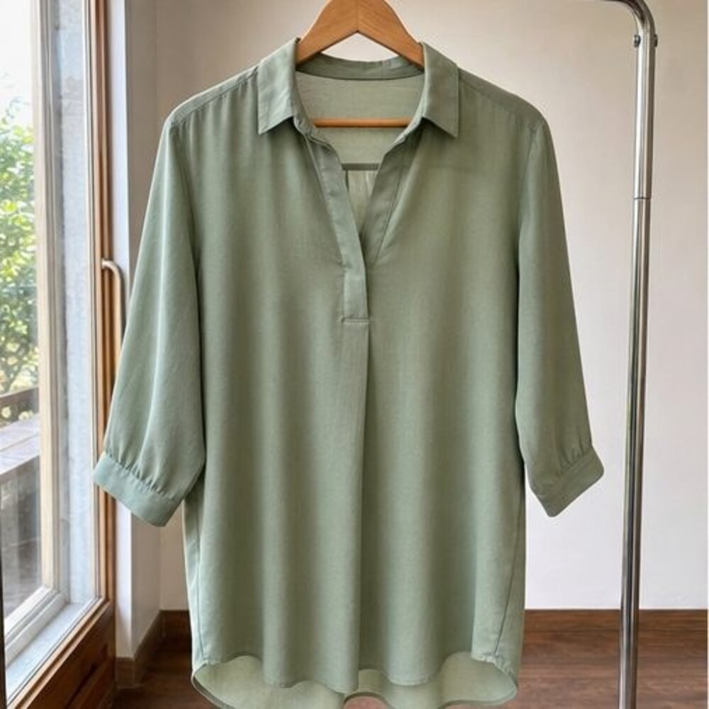 Sage Tunic Blouse